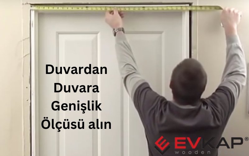 duvardan duvara genişlik ölçüsü alın